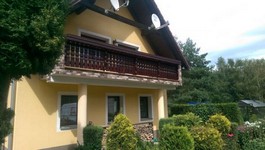Bavorský balkón, domek